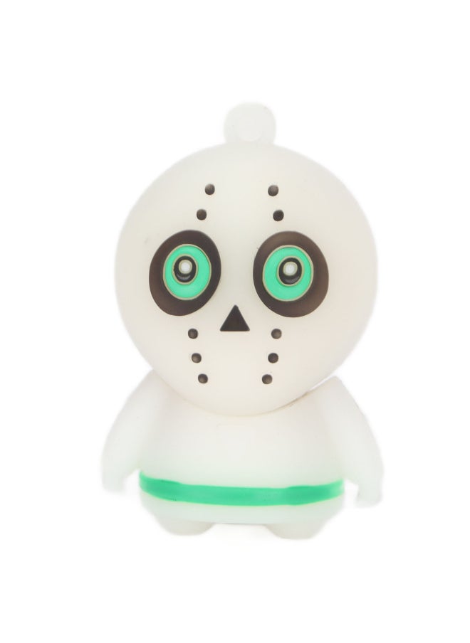 Generic Cartoon USB Flash Disk 3.0 & 2.0 Human Organ Skeleton Skull 64G Halloween Gift Skull Skull Skull USB Flash Disk-Color:White Monster-Capacity:32GB  - Image 1