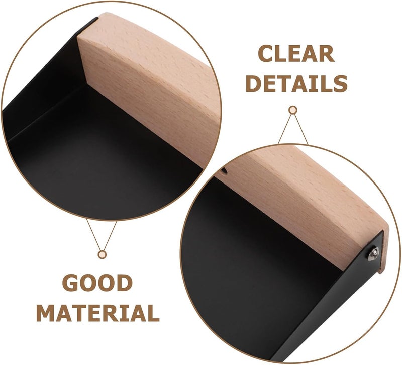 GALPADA Mini Broom and Dustpan Set with Beech Wood Nylon Brush, Small Desktop Sweeping Kit for Keyboard and Tabletop Cleaning, Compact Dustpan and Brush Combo for Home and Office Use - Image 3