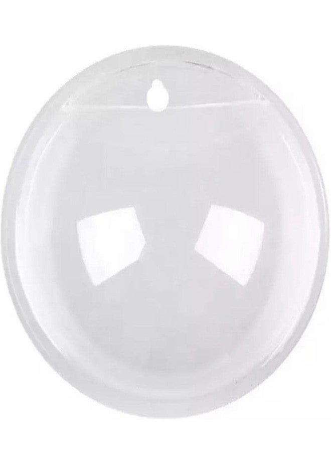 Mistletoe Beautiful Quality Wall Hanging Fish Bowl Acrylic (Not Glass) 9 Inches, 1 LTR - Image 2