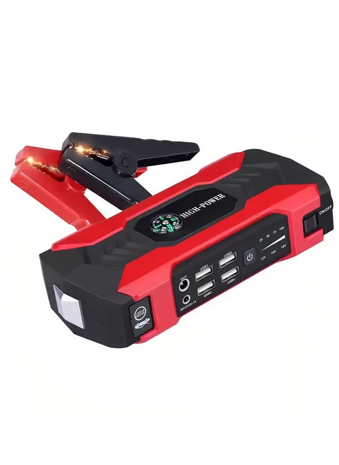 spa luxetique Car Jump Starter 28000mah Water-Resistant Jump Starter Battery Pack, Battery Jumper Starter Portable 200W,12V/1A, LED Light  - Image 1