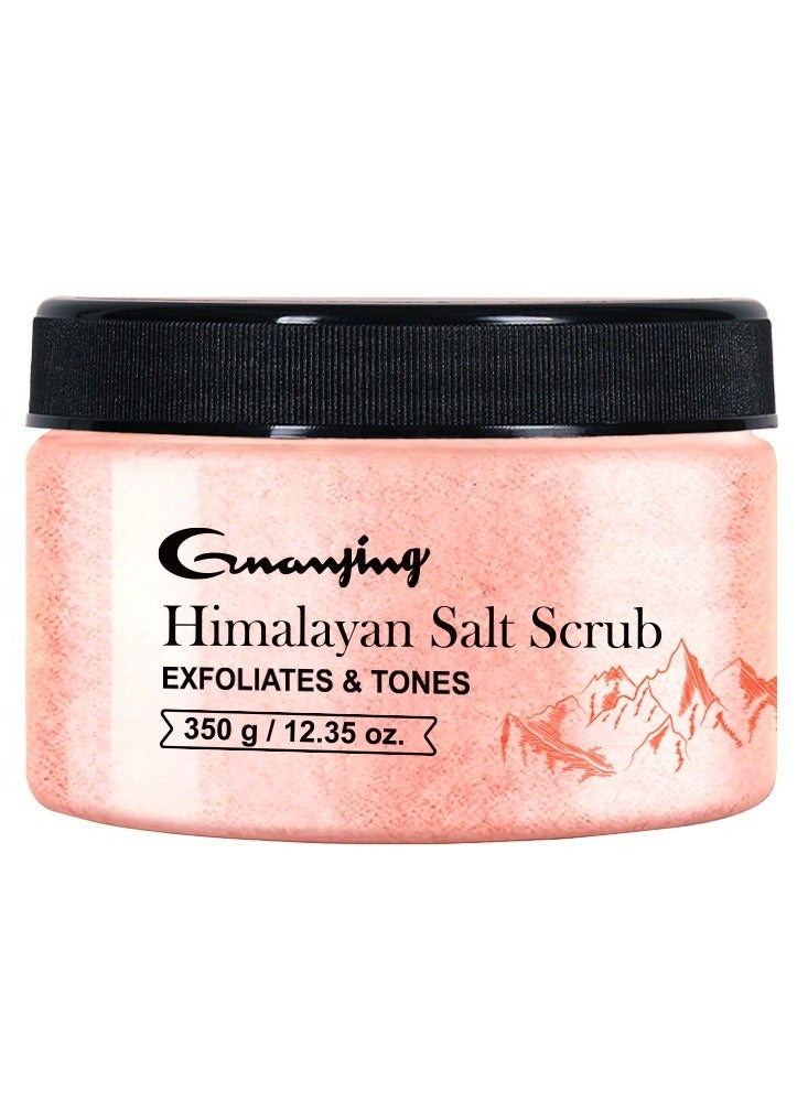 جوانجينج مقشر ملح الهيمالايا يقشر وينشط البشرة ويرطبها 350 جرام - Image 1