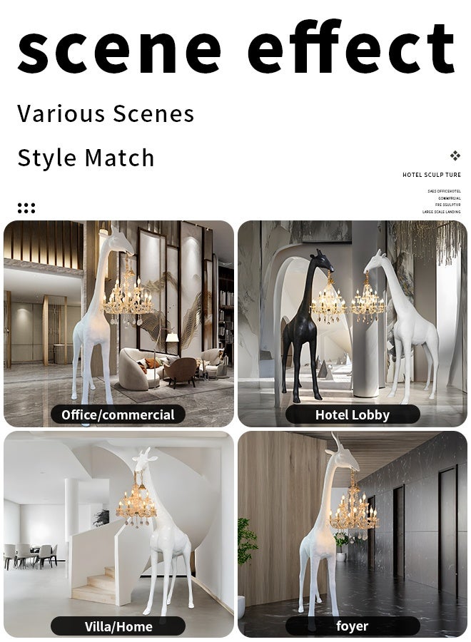 مصباح أرضي بتصميم حيواني مُصمم إبداعيًا على شكل زرافة  - Image 5