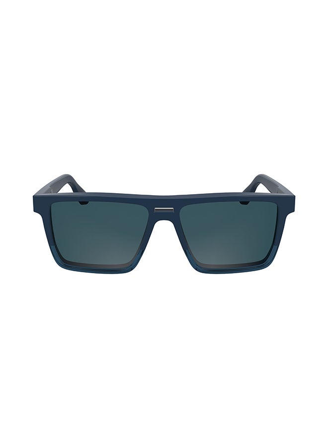 CALVIN KLEIN FULL RIM ACETATE CALVIN KLEIN SUN CK25501S 5716 (400) BLUE - Image 1