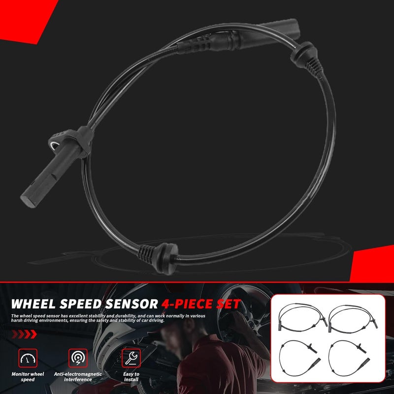 Bomunik ABS Wheel Speed Sensors for BMW X5 X6 - Image 2