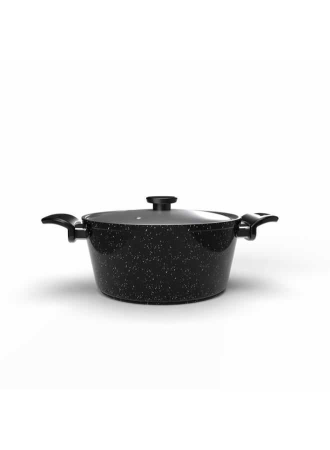 توب شيف وعاء جرانيت دائري غير لاصق - Image 1