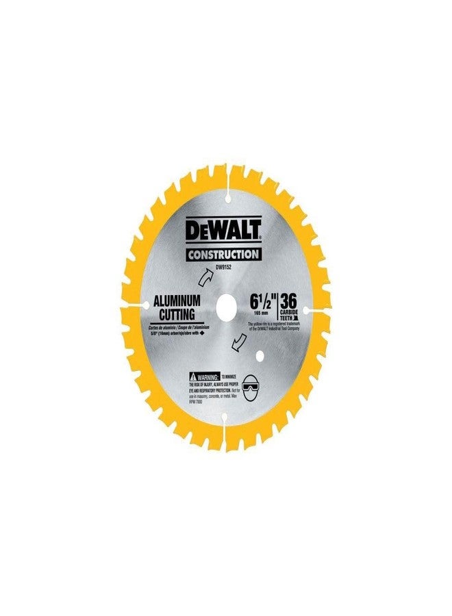 DEWALT Circular Saw Blade, 6 1/2 Inch, 36 Tooth, Aluminum Cutting (DW9152) - Image 5
