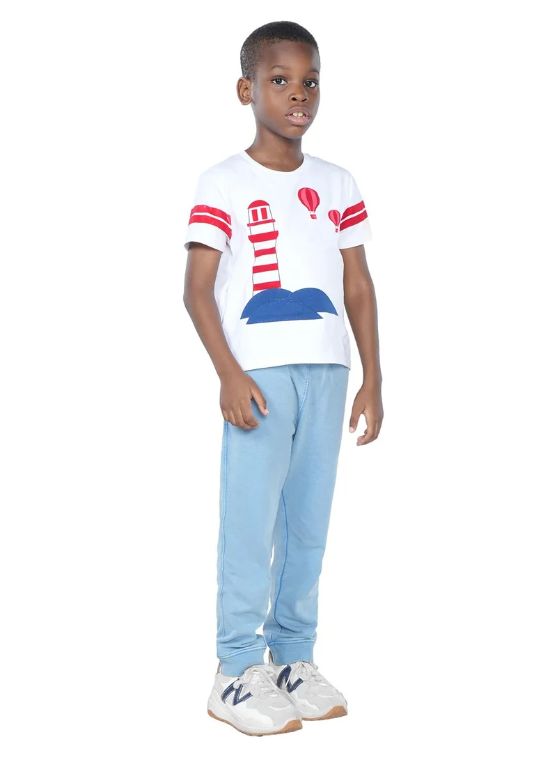 Pilolo Denim Polka Joggers