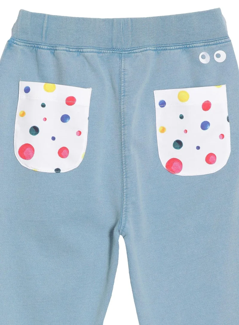 Pilolo Denim Polka Joggers