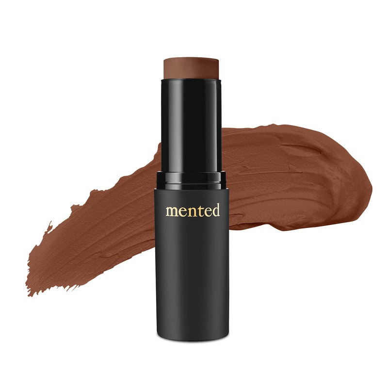 Mented Cosmetics Stick Foundation Make Up, Concealer & Contour Stick for Dark Skin, Cream Foundation for Black Women Makeup, Vegan and Cruelty Free, D20 - Image 1
