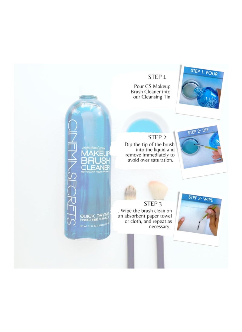 Cinema Secrets - Makeup Brush Cleaner Clear 273ML - Image 1