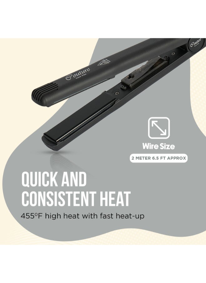 Couture Hair Pro Hair Straightener - Premium Quality Hair Tools White Zebra  - Image 3