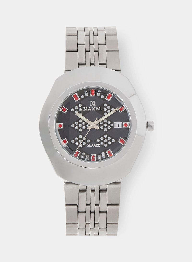 Maxel ساعة يد أنالوج مقاومة للماء للرجال ديستار MX571 - 38 مم - Image 1