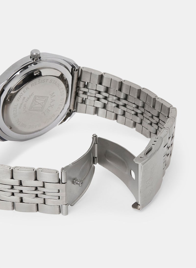 Maxel ساعة يد أنالوج مقاومة للماء للرجال ديستار MX571 - 38 مم - Image 4