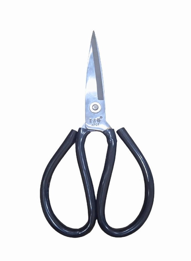 Generic Large Iron Scissor Leather Handle  - Image 1