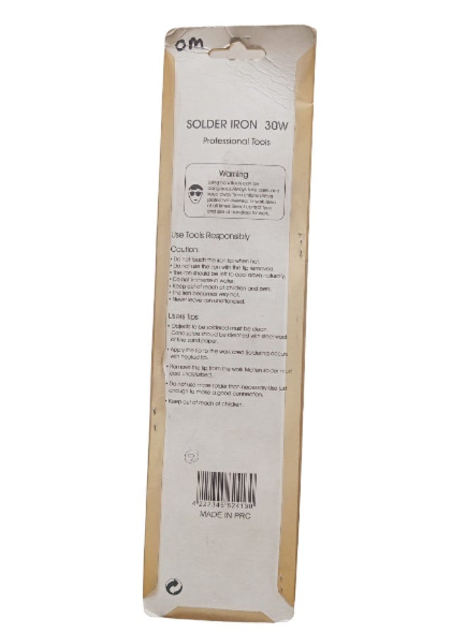 MASTER TOOLS Soldering Iron 30W 230V - Image 2