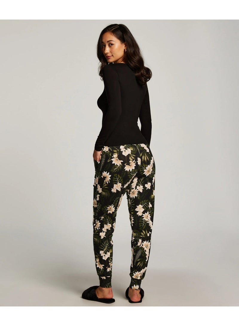 hunkemoller Jersey Long-sleeved Pyjama Top - Image 3