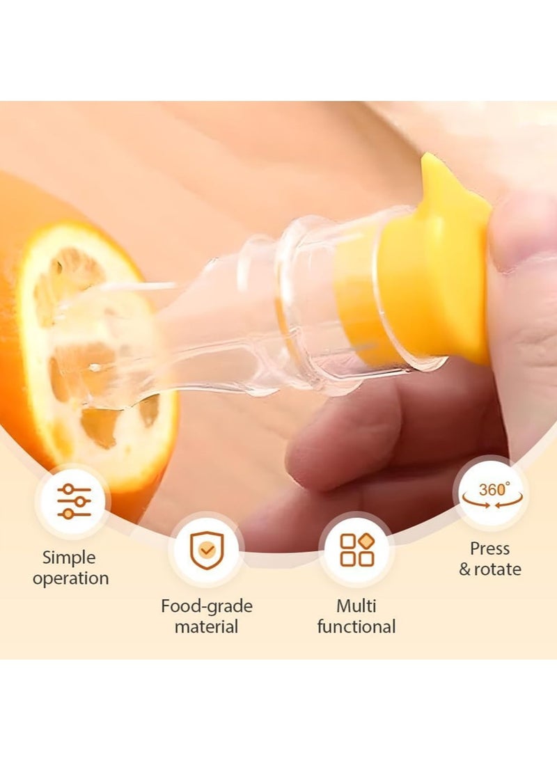 Manual Citrus Juicer - Screw Top Design | Built-in Filter | Effortless Squeezing for Lemons, Limes & Oranges | Durable Kitchen Essential  - Image 2