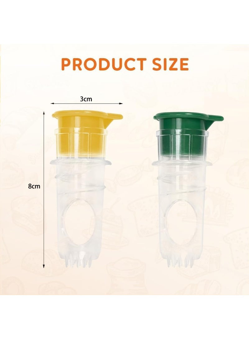 Manual Citrus Juicer - Screw Top Design | Built-in Filter | Effortless Squeezing for Lemons, Limes & Oranges | Durable Kitchen Essential  - Image 5