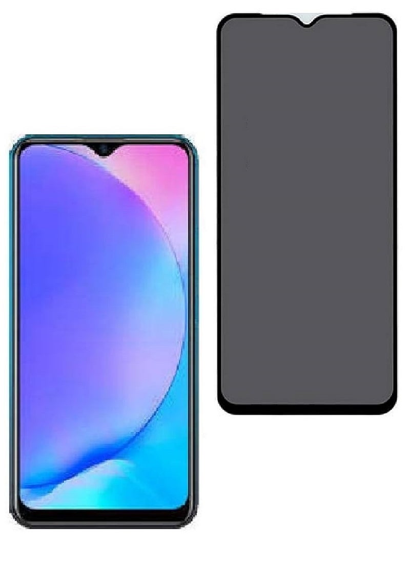 we3 Tempered Glass Screen Protector Anti-Spy Privacy Designed For vivo Y17 Full Screen Coverage And Bubble Free  - Image 1
