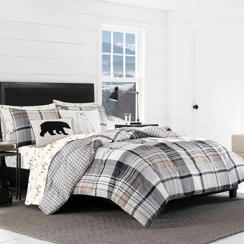 Eddie Bauer - Full Sheets, Cotton Flannel Bedding Set, Brushed For Extra Softness, Cozy Home Decor (Geese Meadows, Full) - Image 3