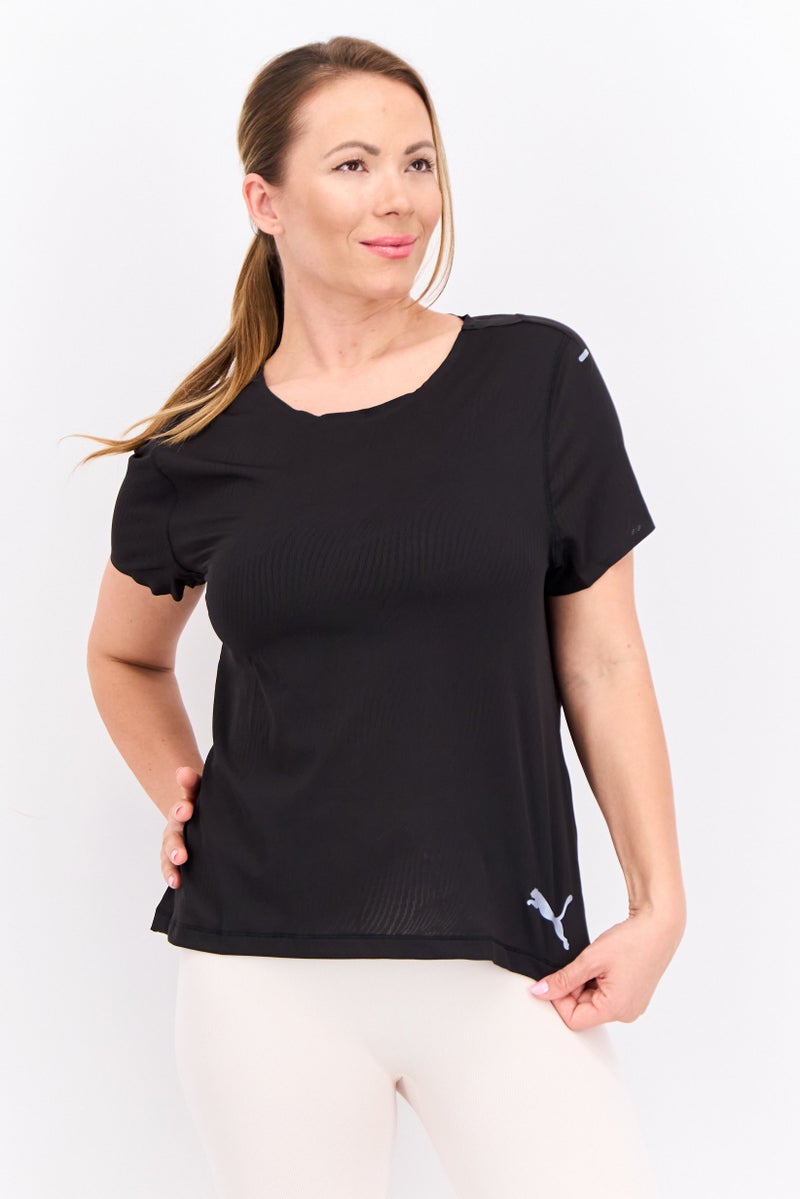 PUMA Women Sportswear Fit Long Sleeves Training Top, Black - Image 1