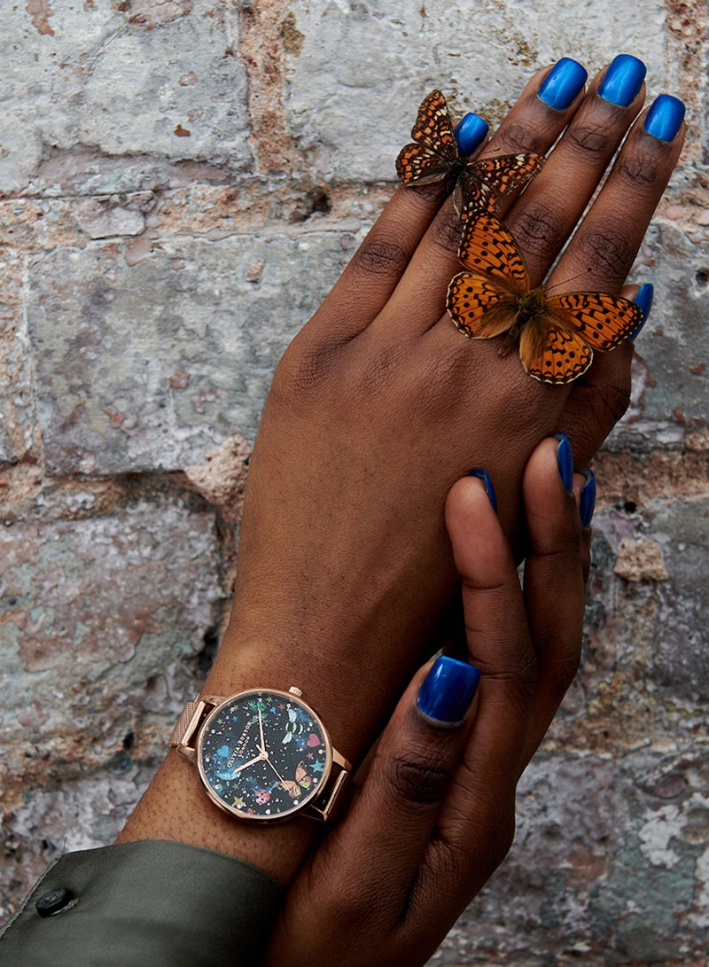 OLIVIA BURTON Women's Stainless Steel Wrist Watch OB16WG90 - Image 2