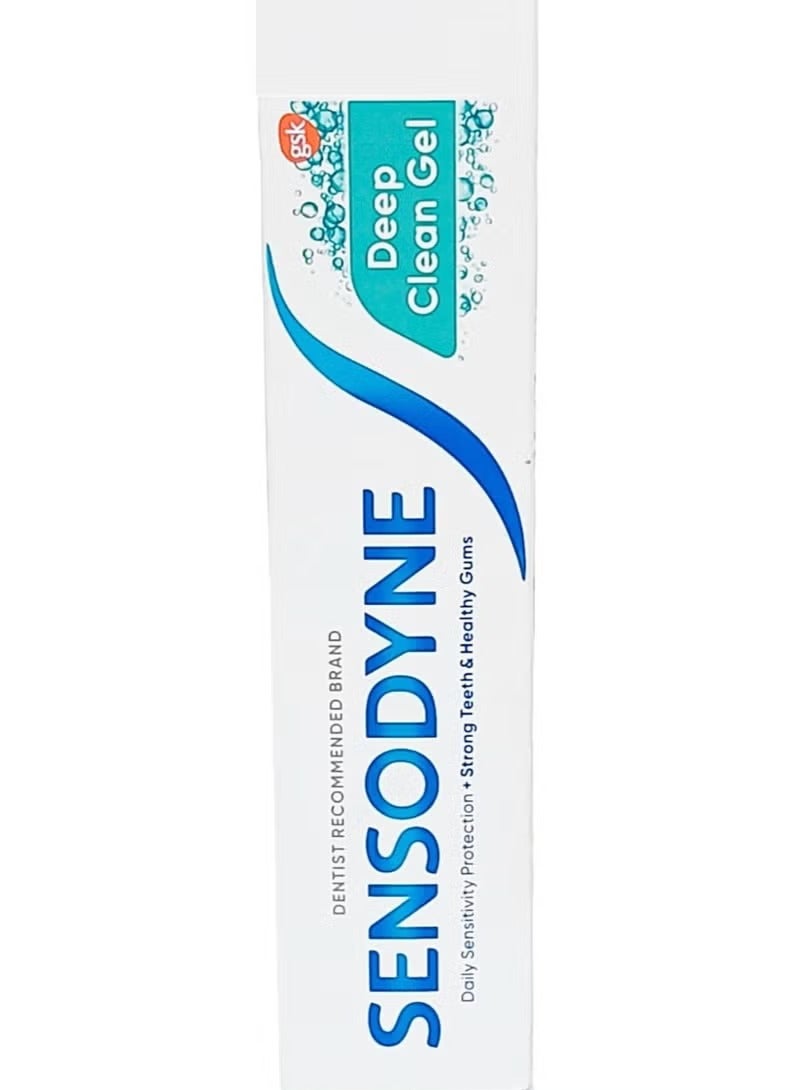 Sensodyne Toothpaste Deep Clean Gel 100 Ml - Image 1