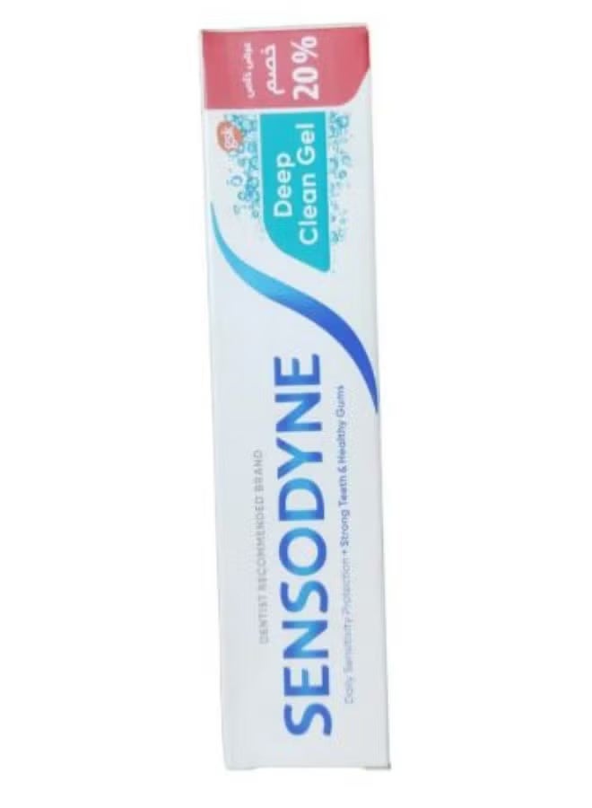 Sensodyne Toothpaste Deep Clean Gel 100 Ml - Image 2
