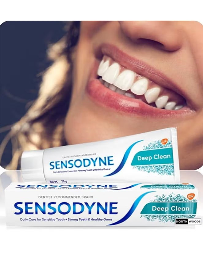 Sensodyne Toothpaste Deep Clean Gel 100 Ml - Image 3