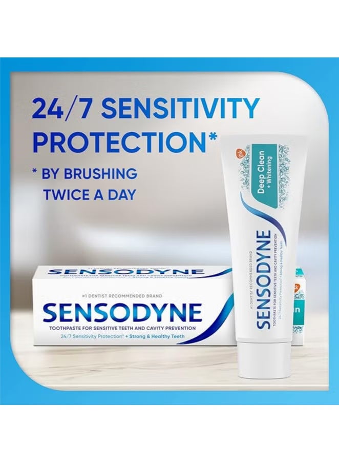 Sensodyne Toothpaste Deep Clean Gel 100 Ml - Image 5