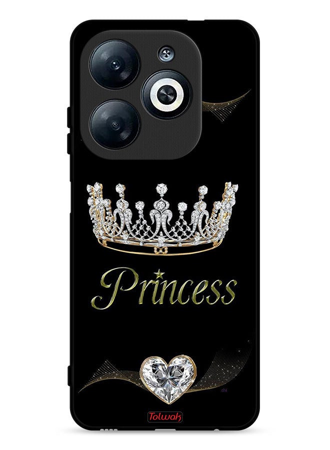 Tolwak Infinix Smart 8 4G Protective Case Cover Princess - Image 1
