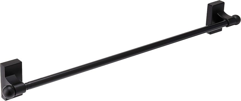 Rod Desyne Mag-12 Magnetic Curtain Rod, 17-30", Black - Image 1