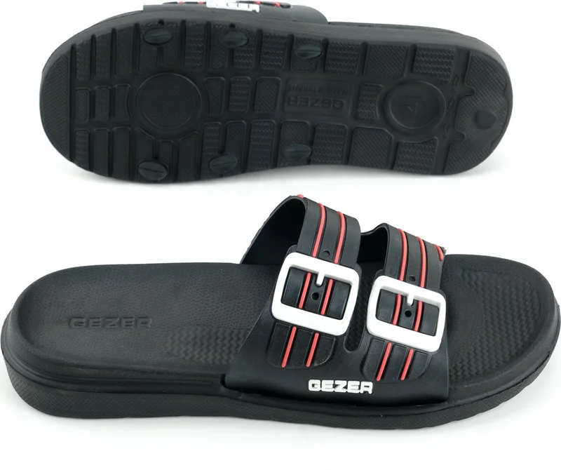 Gezer Men's Summer Eva Wet Ground Suitable Daily Home Garden Pool Bathroom Slippers