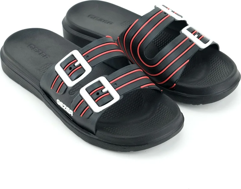 Gezer Men's Summer Eva Wet Ground Suitable Daily Home Garden Pool Bathroom Slippers
