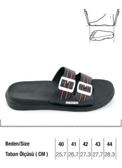 Gezer Men's Summer Eva Wet Ground Suitable Daily Home Garden Pool Bathroom Slippers  - Image 2
