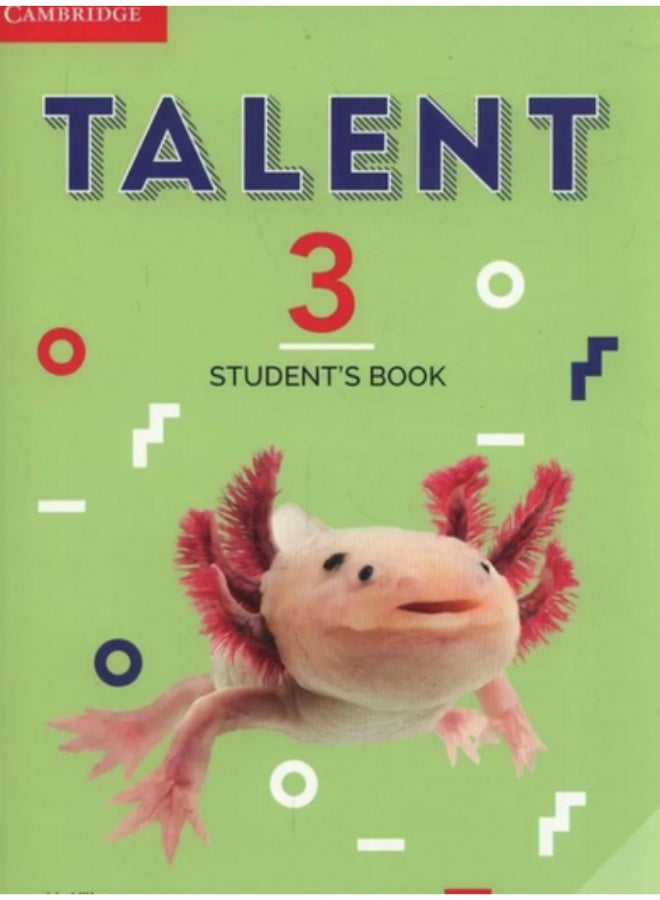 كتابCambridge Talent- دورة اللغة الإنجليزية للشباب - المستوى 3 - كتاب الطالب - Image 1
