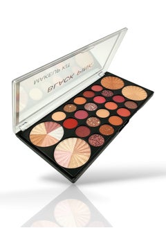 Black Pink Black Pink Makup Kit  Eyeshadow Palette + Highlighter  - Image 1