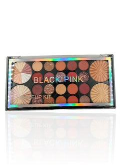 Black Pink Black Pink Makup Kit  Eyeshadow Palette + Highlighter  - Image 4