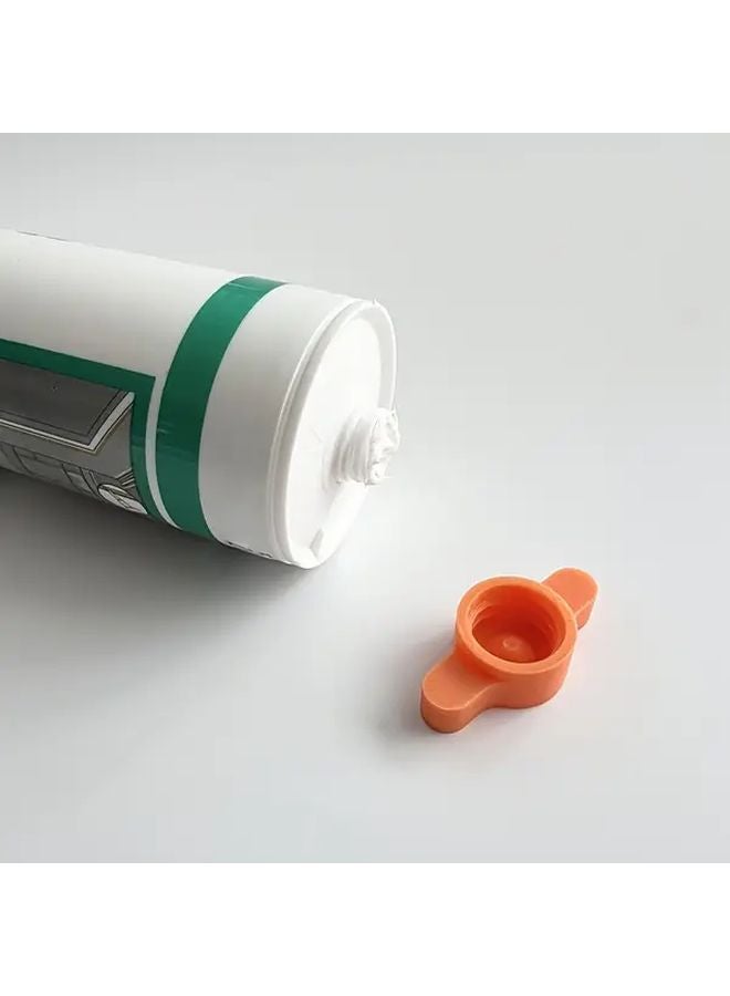 White Silicone Glue Seal Cap Prevents Drying with Internal Conical Design - Image 3