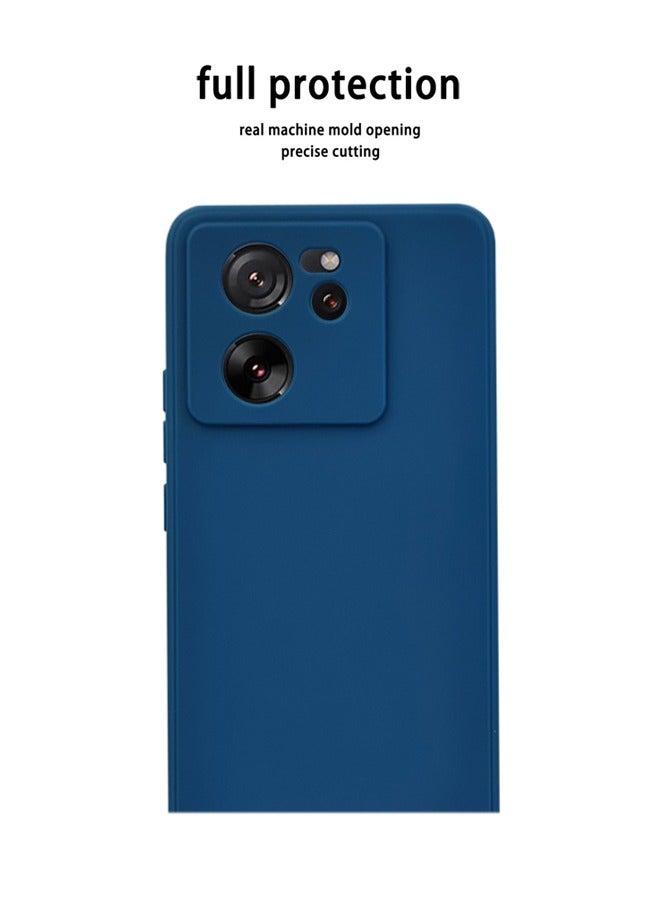 Xiaomi Mi 13T Pro Cover Navy Blue- Premium 2.0mm TPU Silicon, Enhanced Camera Protection with Lens Shield, Shockproof & Water-Proof Cover for Xiaomi Mi 13T Pro - Image 2