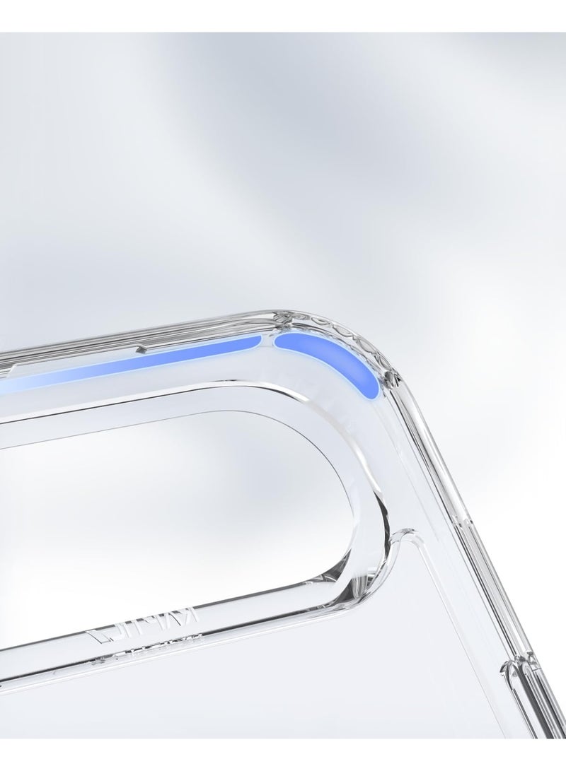 RAPTIC Air Clear for iPhone Air Case Cover MagSafe Compatible [13 Feet Drop Tested] - Clear White - Image 5