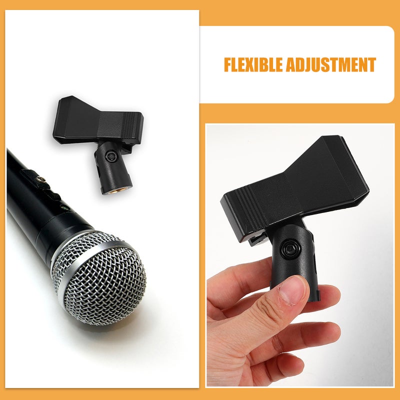 Microphone Stand Clips Adjustable Mic Clip Holder For Wired Microphone Live Streaming 3Pcs - Image 3