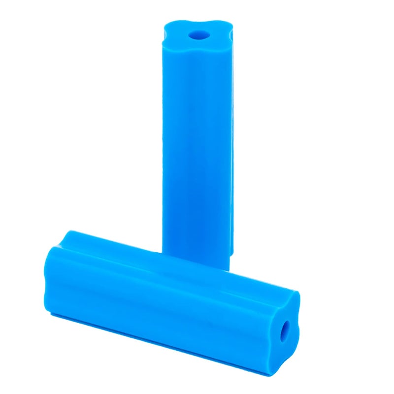 INVISALIGN أدوات تثبيت ألسنة إنفزلاين، حبات مضغ زرقاء (عبوة من 2) - Image 2