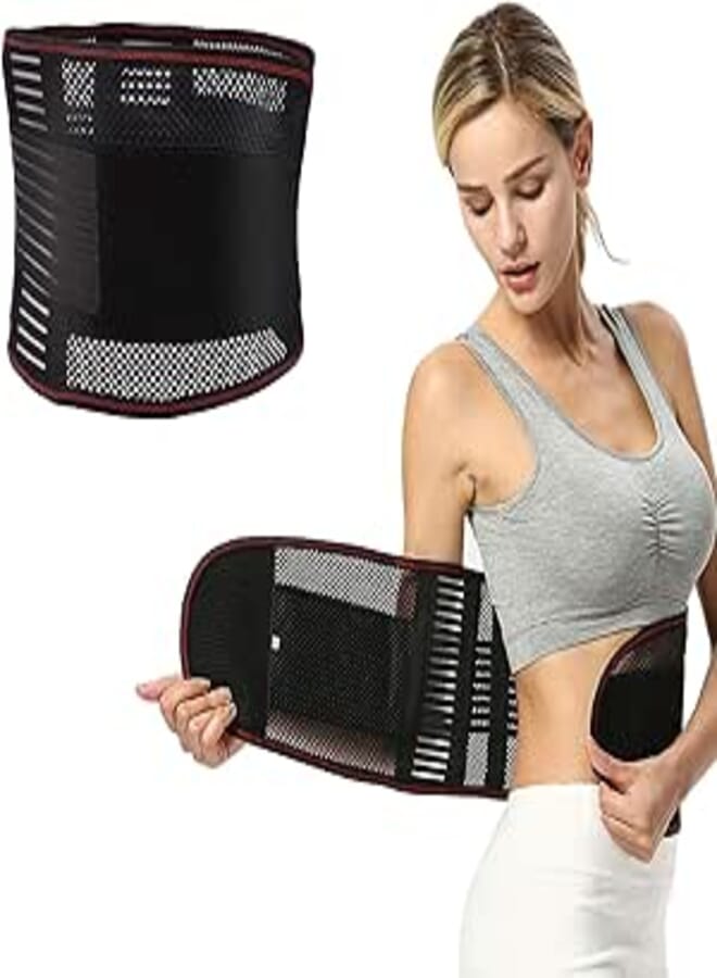 LUITON Back Brace for Lower Back Pain Women Back Support Belt for Men Lumbar Support Belt Back Brace for Men Lower Back-Relief for Back Pain/Herniated Disc/Sciatica/Scoliosis（Size XL）