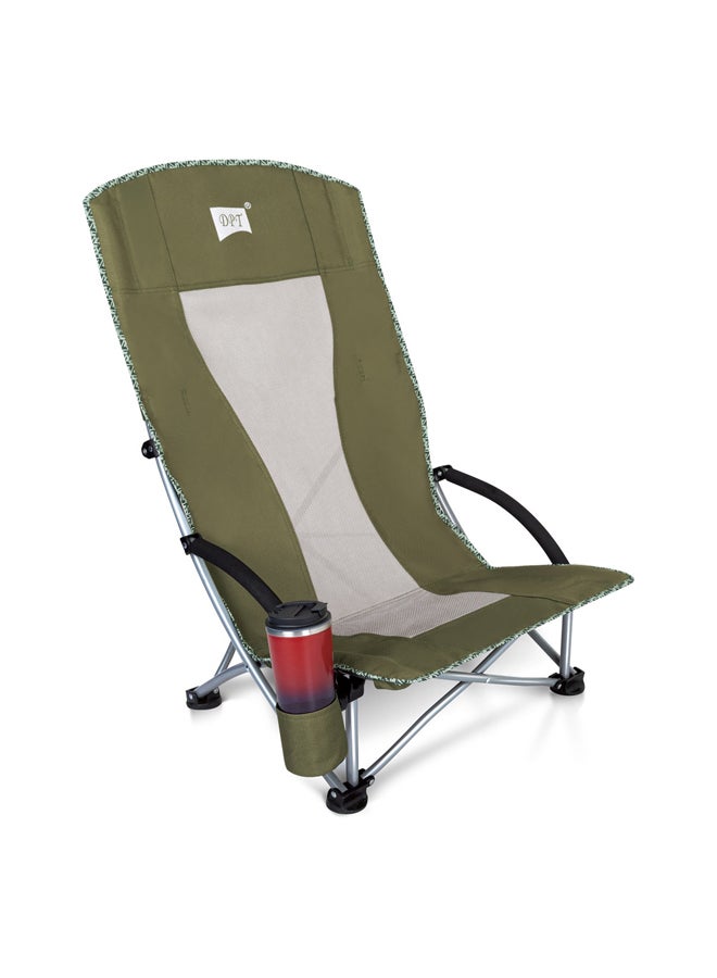 دي بي تي كرسي تخييم قابل للطي كرسي رحلات  ,مقاس58*59*64 سم - Image 1