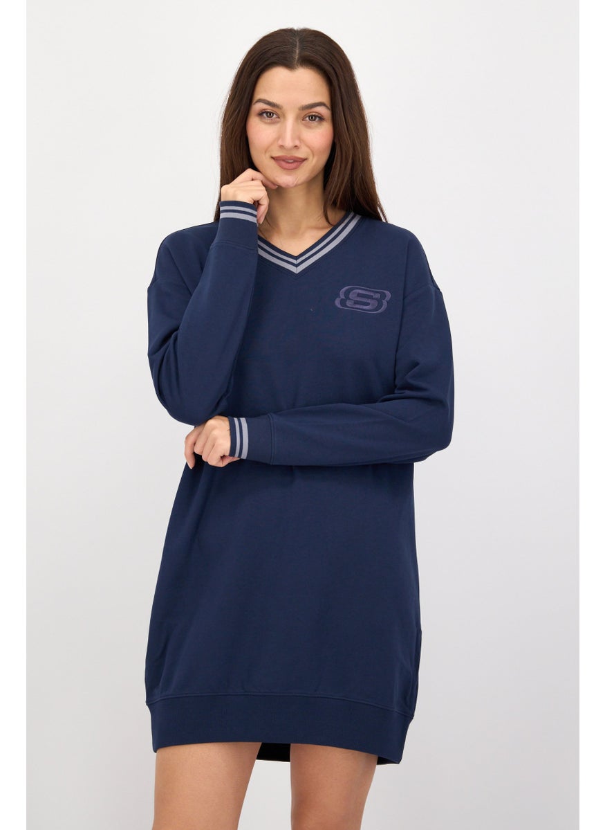 Women Sportswear Fit Long Sleeve TrainingSweatshirts Dress, Navy - pzsku/Z67ED5BB52BC1BE876136Z/45/_/1737641680/377d2226-584b-41c4-baf7-599e238b85d6