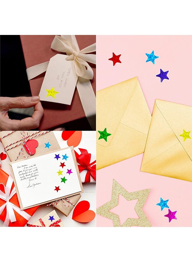 واي جيه 10 ورقة شكل نجمة الملصق - Image 4