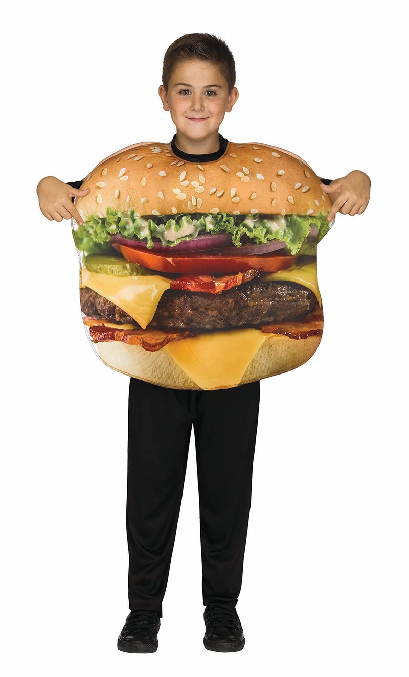 Fun World Cheeseburger Costume One Size Multicolor