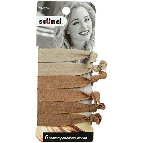 Scunci Knot Ponytailers, Blonde - Image 5