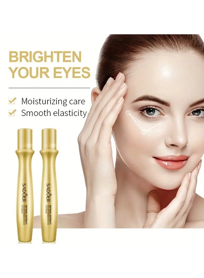SADOER Eye Serum Eye Cream Eye Balm Crows Feet And Under Eye Bags Firming Under Eye Skin - Image 3